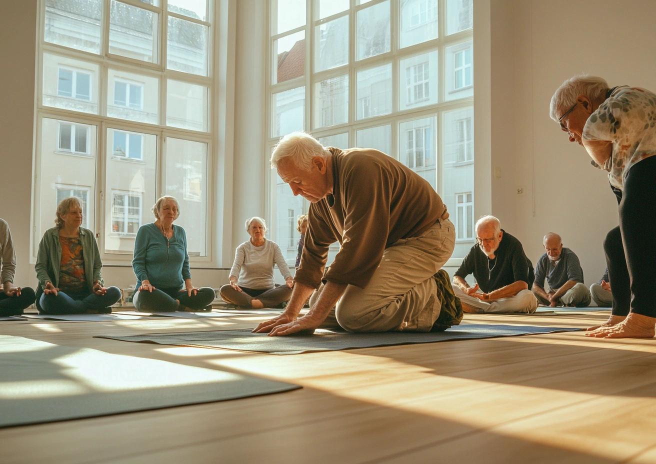 М'яка йога для покращення гнучкості